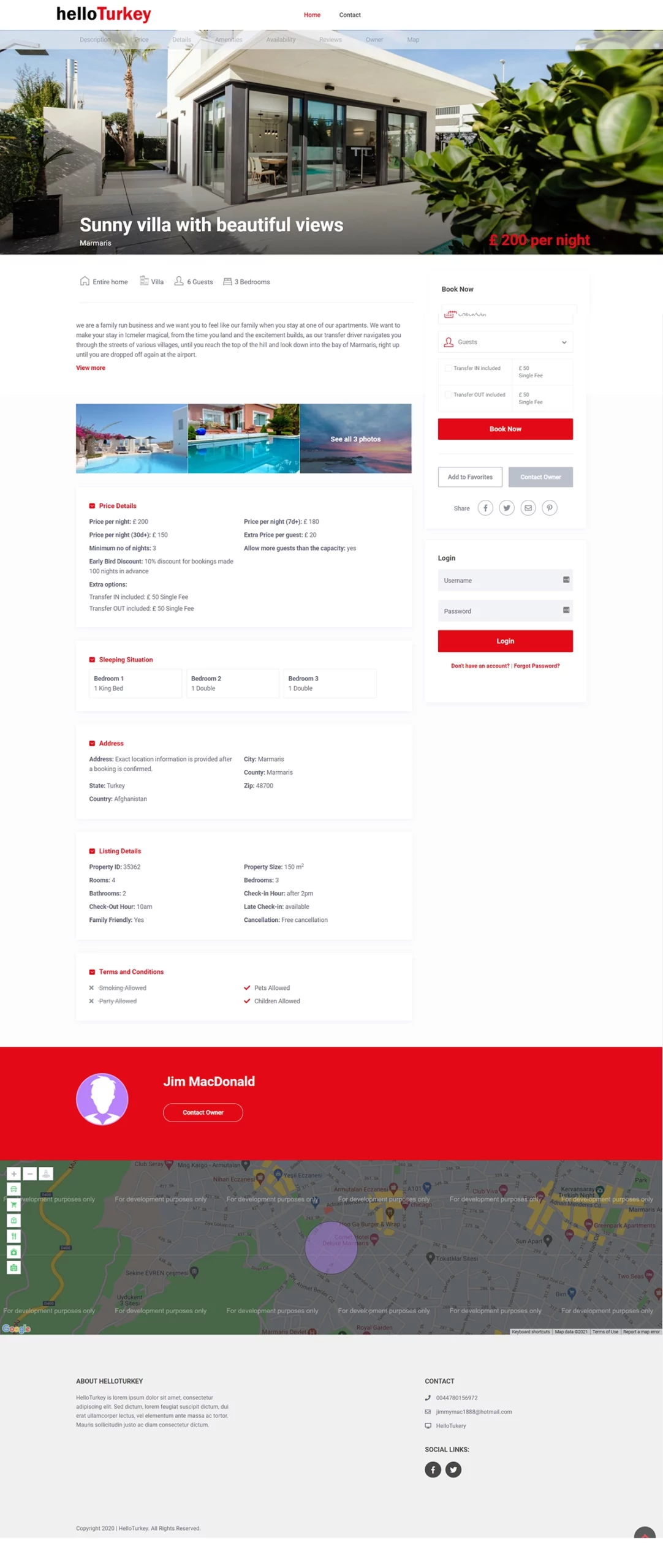 Hello Turkey Website - Wora Digital Web Design Nottingham